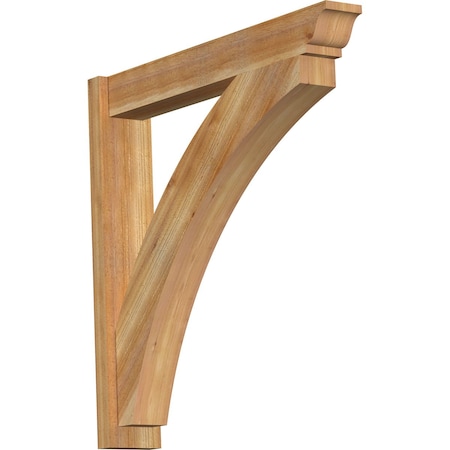 Thorton Rough Sawn Traditional Outlooker, Western Red Cedar, 6W X 36D X 36H